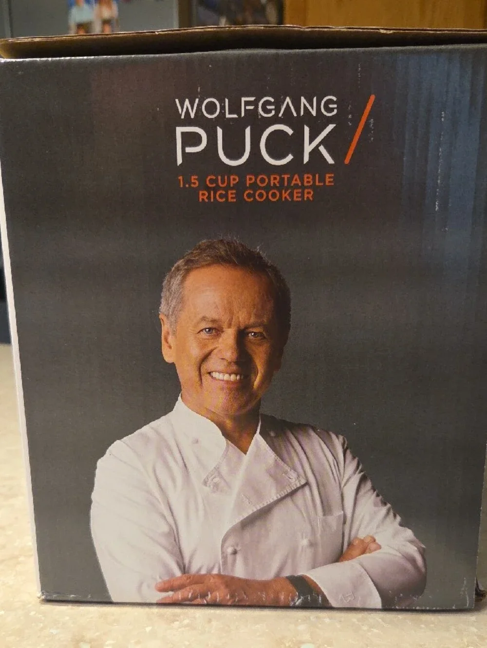 Wolfgang Puck 1.5 Cup Portable Rice Cooker - Silver